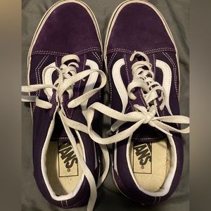 Purple Suede Vans
